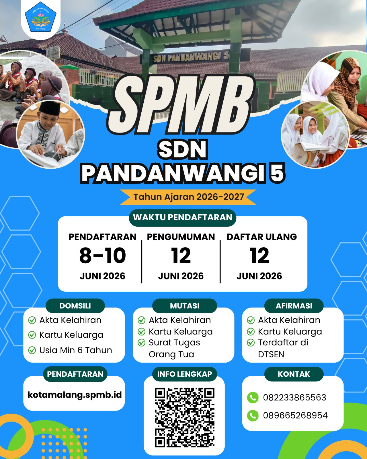 Seleksi Penerimaan Murid Baru SDN Pandanwangi 5